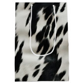 Western Farm Cowhide Mittlere Geschenktüte (Rückseite)