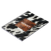 Western Farm Cowhide Notizblock (Linke Seite)