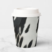 Western Farm Cowhide Pappbecher (Rückseite)