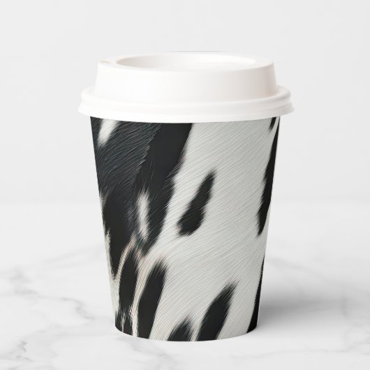 Western Farm Cowhide Pappbecher (Rückseite)