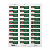 Western Farm Ranch Roter Stall Rücksendeadresse (Vorne)