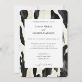 Western Farmkühe Einladung (Vorderseite)