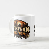 Western Fiction Kaffeetasse (Vorderseite Links)