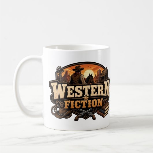 Western Fiction Kaffeetasse (Links)