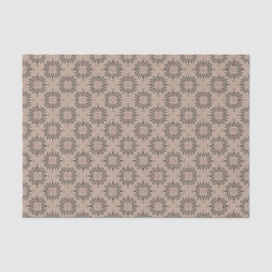 Western Filigree Lace Taupe Schwarzteepapier Seidenpapier