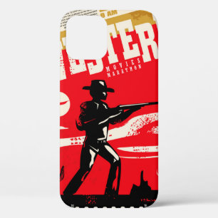 Western-Film-Marathon Retro-Poster-Design-Layout Case-Mate iPhone Hülle