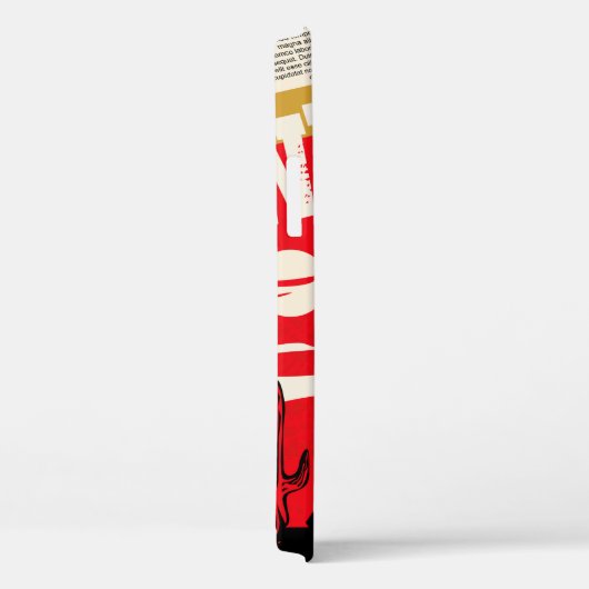 Western-Filme Marathon Retroposter Design-Layout Case-Mate iPhone Hülle (Rückseite / Rechts)