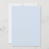 Western First Rodeo Geburtstagsparty Boy Einladung (Rückseite)