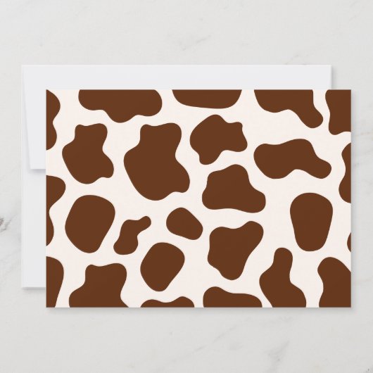 Western First Rodeo Wild West Cowboy Pink Geburtst Dankeskarte (Rückseite)