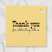 Western Floral Cowboy Boot Rustikale Landhochzeit Geschenkanhänger (Rückseite)