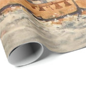 Western "Forellenfischerei" Kunst des Franks Felle Geschenkpapier (Rolleneckpunkt)