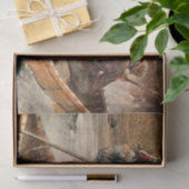 Western "Forellenfischerei" Kunst des Franks Felle Seidenpapier (Geschenk)