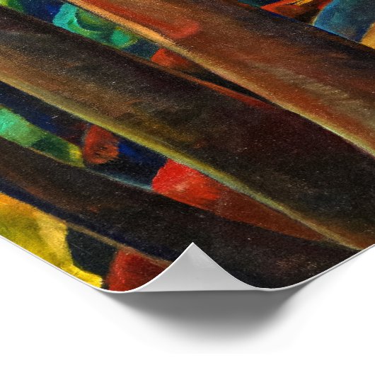 Western Forest, 1931 von Emily Carr Poster (Ecke)