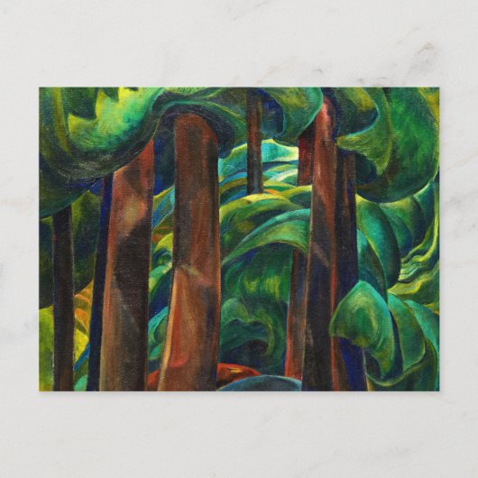 Western Forest, 1931 von Emily Carr Postkarte (Vorderseite)