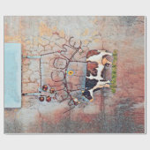 Western für Russe Geschenkpapier (Flach)