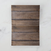 Western für Wagenöllampen Einladung (Innenseite)