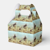 Western Gastgeschenk oder Geschenkboxen Alt West Geschenkschachtel (Rückseite)