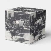 Western Gastgeschenk oder Geschenkboxen Alt West Geschenkschachtel (Rückseite)