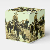 Western Gastgeschenk oder Geschenkboxen Alt West Geschenkschachtel (Vorderseite)