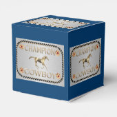 Western Gastgeschenk oder Geschenkboxen Champion C Geschenkschachtel (Rückseite)