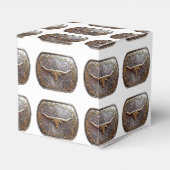 Western Gastgeschenk oder Geschenkboxen Texas Long Geschenkschachtel (Rückseite)