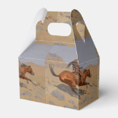 Western Gastgeschenk oder Geschenkboxen Wild West Geschenkschachtel (Rückseite)