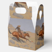 Western Gastgeschenk oder Geschenkboxen Wild West Geschenkschachtel (Geöffnet)