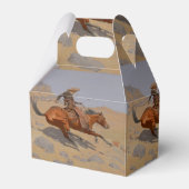 Western Gastgeschenk oder Geschenkboxen Wild West Geschenkschachtel (Vorderseite)
