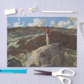 Western "Gebetsgebet" Art von Walter Ufer Seidenpapier (Handwerk)