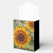 Western Gelbblütenhochzeit Geschenkschachtel (Geöffnet)