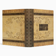 Western genähte Rezept-Mappe