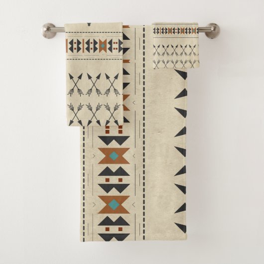 Western Geo Tribal Badhandtuch Set (Insitu)