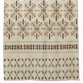Western Geo Tribal Duschvorhang (Vorderseite)