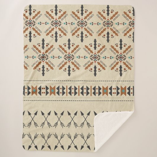 Western Geo Tribal Sherpadecke (Vorderseite)