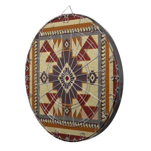 Western gesponnen dartscheibe (Vorderseite rechts)