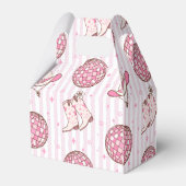 Western Girl Cowboy Disco rosa Geschenkschachtel (Rückseite)