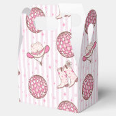 Western Girl Cowboy Disco rosa Geschenkschachtel (Geöffnet)