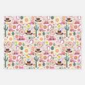 Western Girl Delights Geschenkpapier Set (Vorderseite)