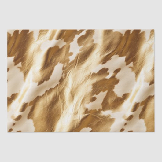 Western Gold Creme Cowhide Seidenpapier (Vorderseite)