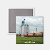 Western Grain Elevator Magnet (Vorderseite/Rückseite)