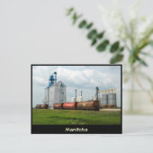 Western Grain Elevator Postkarte (Stehend Vorderseite)