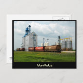 Western Grain Elevator Postkarte (Vorne/Hinten)