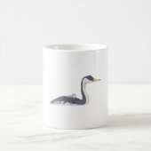 Western Grebe Aquarell Kaffeetasse (Mittel)