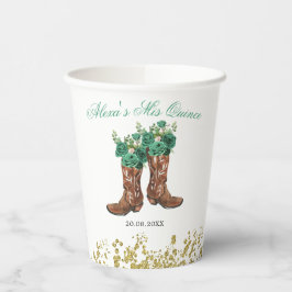 Western Green Hunter Charra Mis Quince Paper Cup Pappbecher