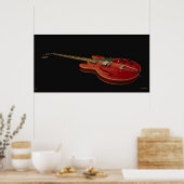 Western Guitar Poster (Küche)