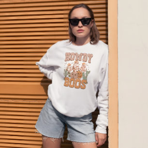 Western Halloween "Howdy Boos" Geister Cowboy Hats T-Shirt