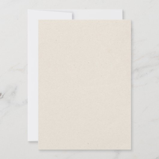 Western Hand zeichnete nichts Extravagant nur Lieb Einladung (Rückseite)