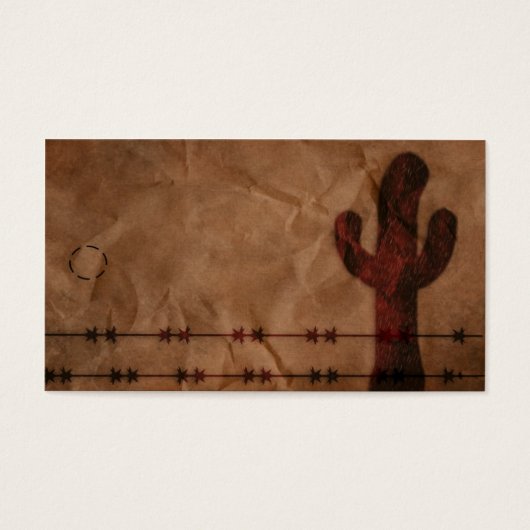 Western Hang Tag (Vorderseite)