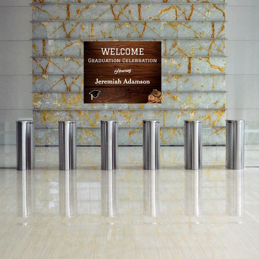 Western Hat und Lasso Grad Party Willkommen Poster