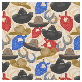 Western Hats und Scarves Stoff